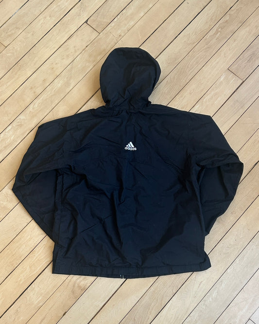 Adidas Zip-Up Windbreaker - Large - Quick Thrifts