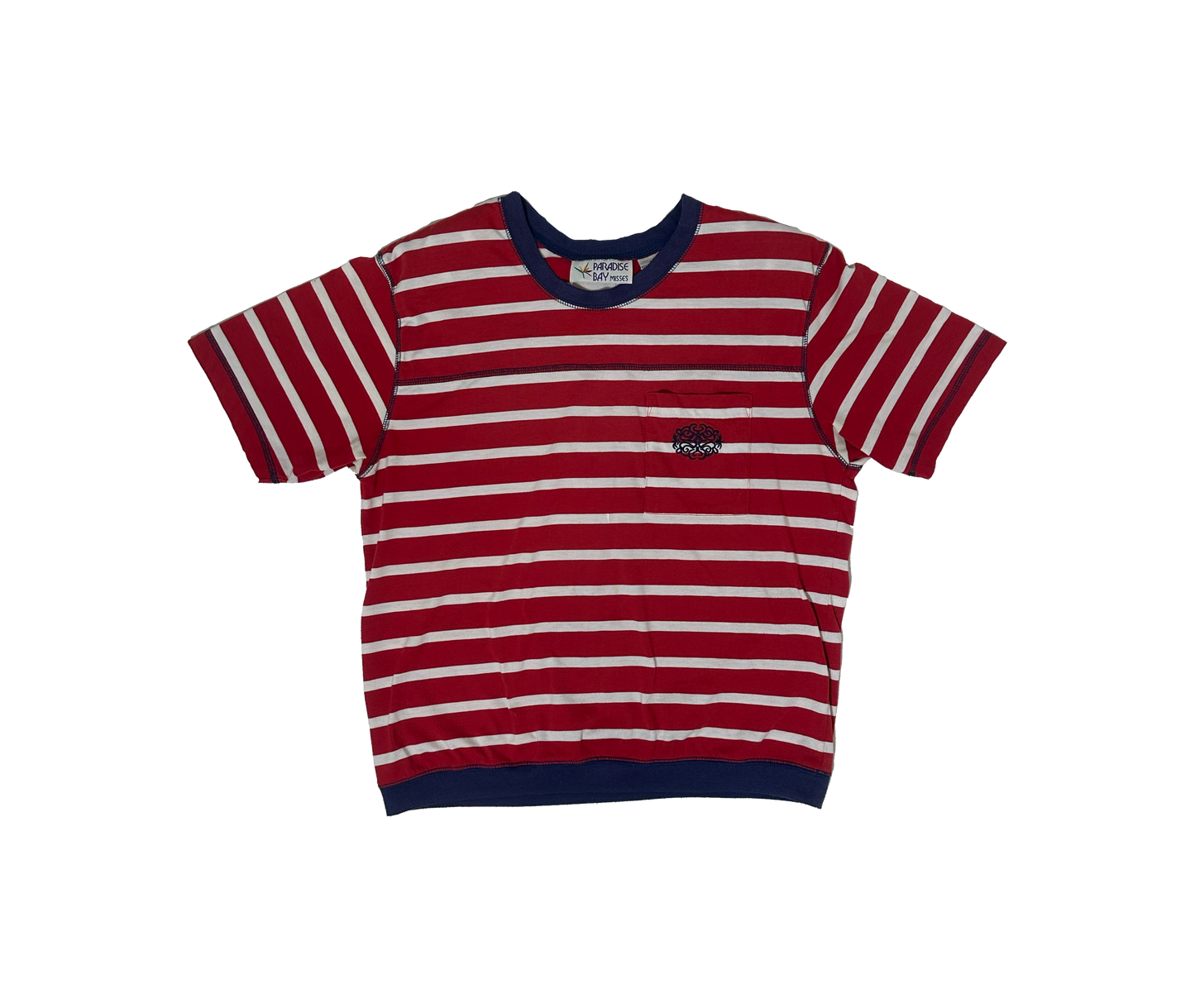Paradise Bay Striped Tee - Quick Thrifts