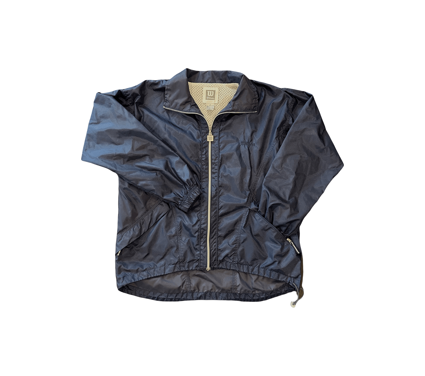 Vintage Navy Wilson Windbreaker - Small - Quick Thrifts