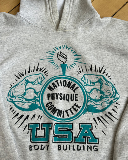 USA Body Builder Hoodie - Medium - Quick Thrifts