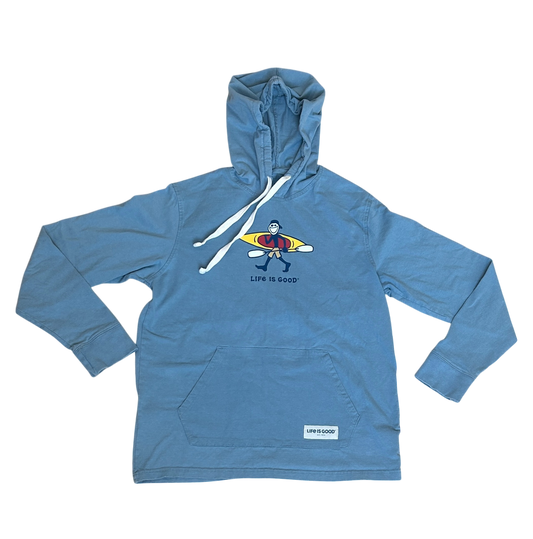 Life is Good, Hooded Long-sleeve - Small - Quick Thrifts