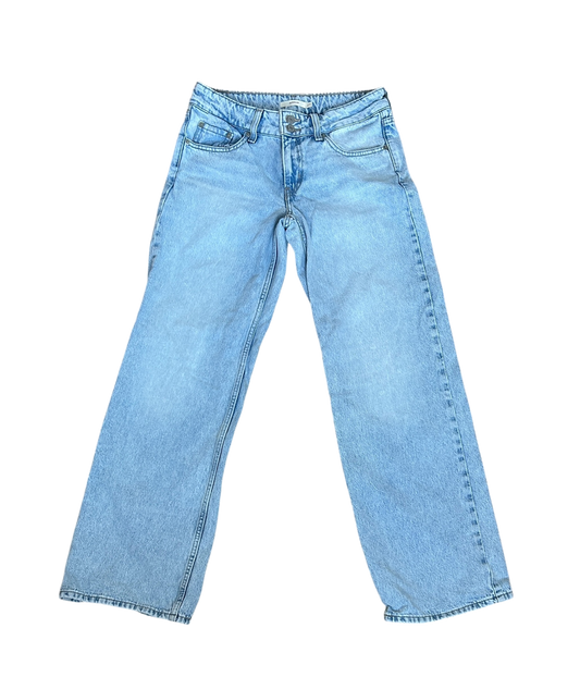 Women’s Levis Super Low Wide-Legged Denim - 27x32 - Quick Thrifts