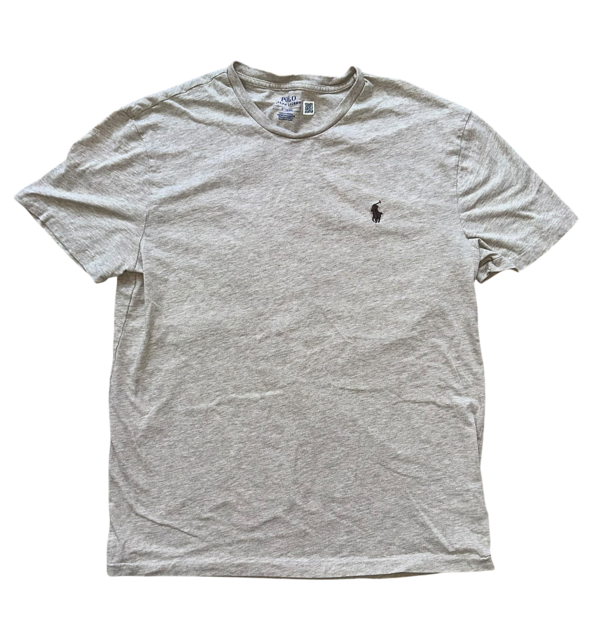 Polo Ralph Lauren Tee (Tan) - Medium - Quick Thrifts