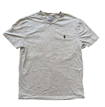 Polo Ralph Lauren Tee (Tan) - Medium - Quick Thrifts