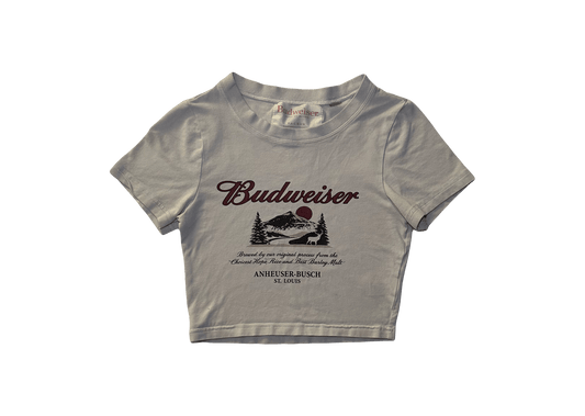 Budweiser Baby Tee - Quick Thrifts