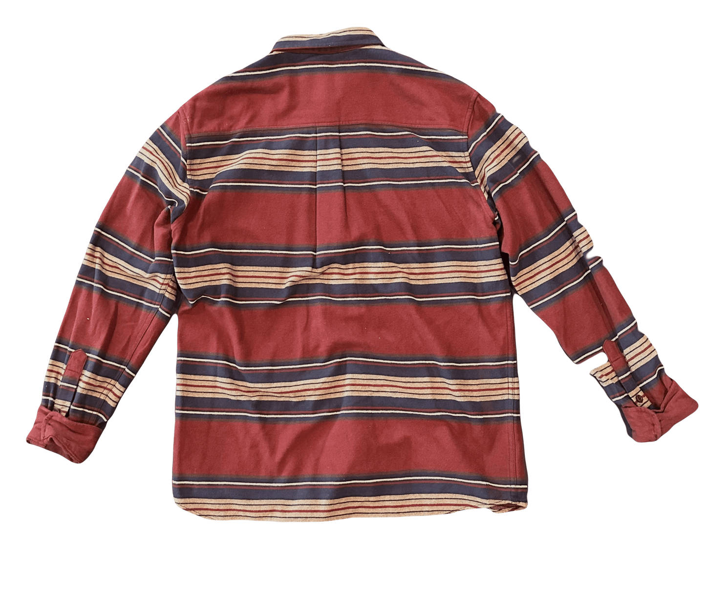 Red & Striped Katin Button Up Shirt - Quick Thrifts