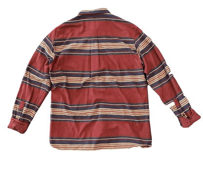 Red & Striped Katin Button Up Shirt - Quick Thrifts