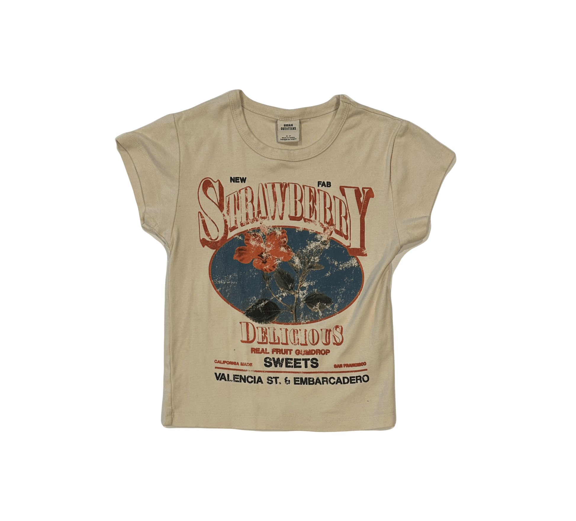 Strawberry Baby Tee - Quick Thrifts