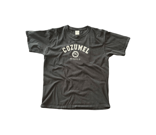 Vintage-Style Cozumel Mexico Tee - Quick Thrifts